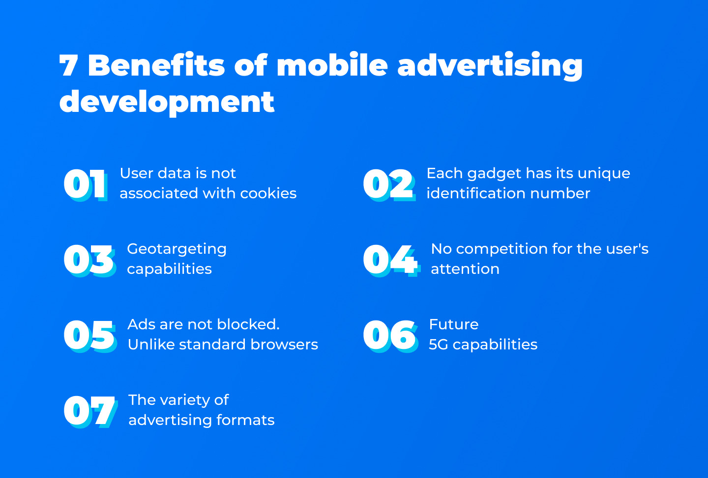 7 Benefits of mobile advertising development