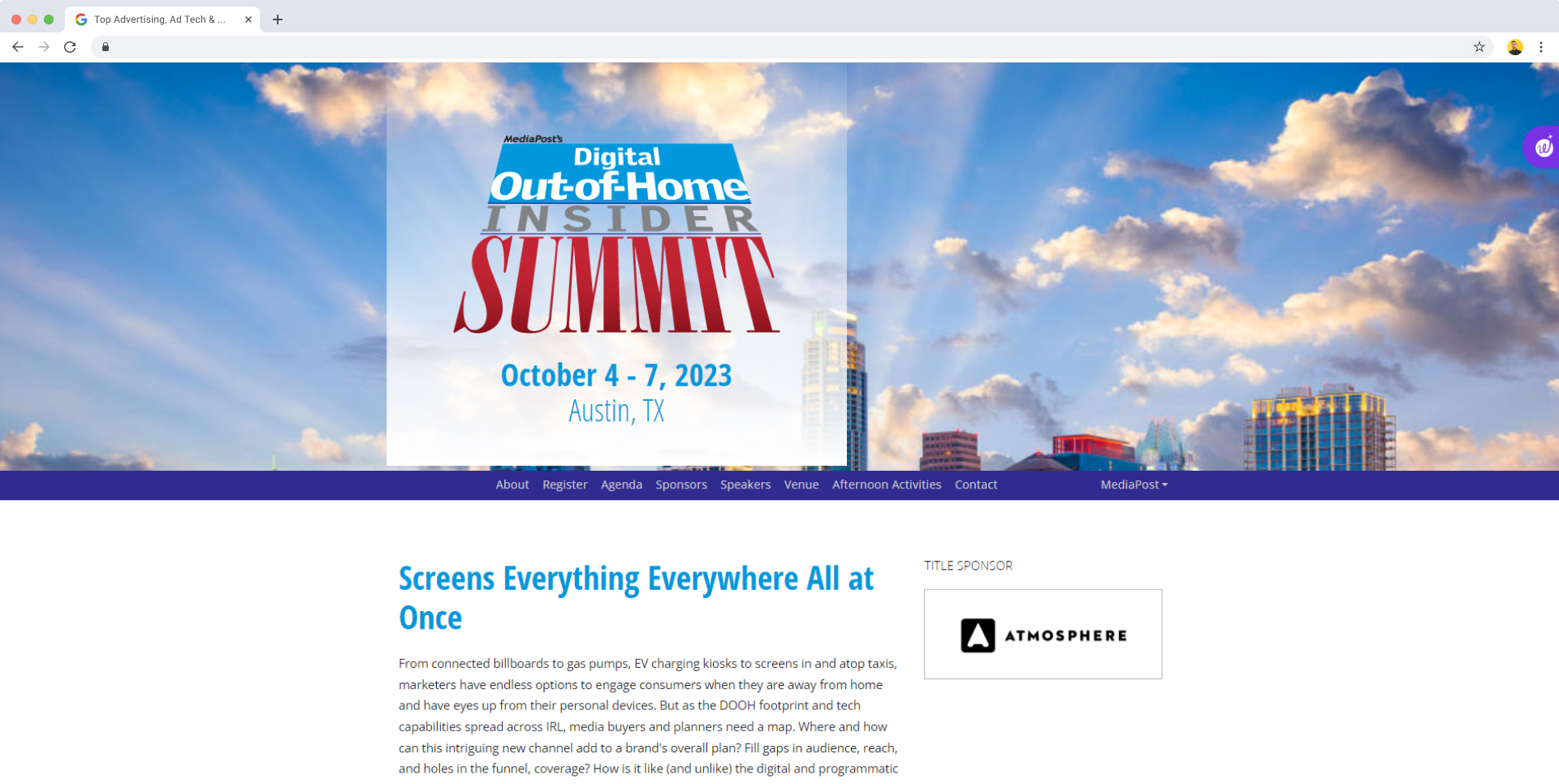 Press Play on Adweek's Convergent TV Summit 2023