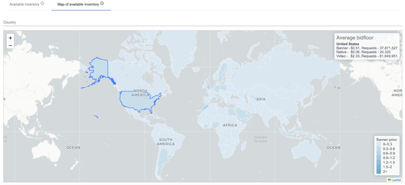 heat map
