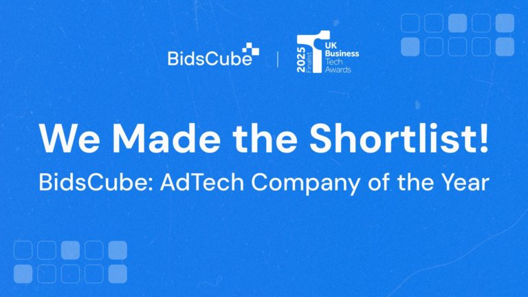 BidsCube Shortlisted as AdTech Company of the Year at the UK Business Tech Awards